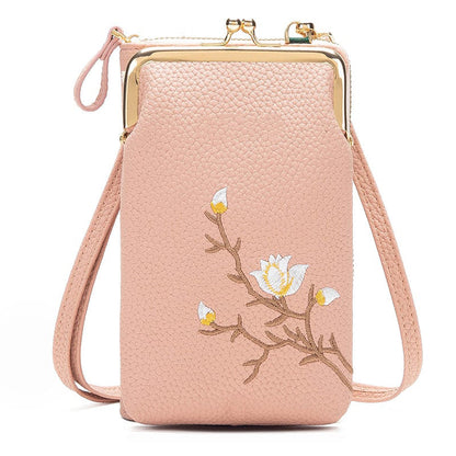 💗Hot Sale 90% OFF🌸Women Sling Cross-Body Wallet with Mobile Cell Phone Holder
