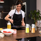 ✨💕 2-in-1 Glass Oil Sprayer & Dispenser – Perfect for Healthy Cooking & Meal Prep! 🥗🍳