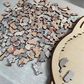 🎁Christmas Sale 90% OFF🎅135-Piece Morandi-Colored Cat Shaped Wooden Jigsaw Puzzle