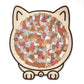 🎁Christmas Sale 90% OFF🎅135-Piece Morandi-Colored Cat Shaped Wooden Jigsaw Puzzle