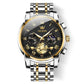 Luxury Design Dodecagon Quartz Watch New Multifunctional Men's Wristwatch
