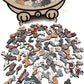 🎁Christmas Sale 90% OFF🎅135-Piece Morandi-Colored Cat Shaped Wooden Jigsaw Puzzle