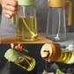 ✨💕 2-in-1 Glass Oil Sprayer & Dispenser – Perfect for Healthy Cooking & Meal Prep! 🥗🍳