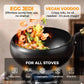 Professional-Grade Uncoated Iron Pot – 90% OFF Today! ⏳