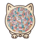 🎁Christmas Sale 90% OFF🎅135-Piece Morandi-Colored Cat Shaped Wooden Jigsaw Puzzle