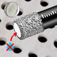 🔥90% OFF🔥Hex shank drill bits for marble/tile/stone[Full Set]🛠️