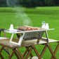 🔥Hot Sale 90% 0FF🔥Stainless Steel Folding Outdoor Barbecue