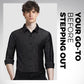 👑Fliwos® Men's Breathable Wrinkle-Free Striped Shirt