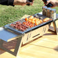🔥Hot Sale 90% 0FF🔥Stainless Steel Folding Outdoor Barbecue