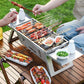 🔥Hot Sale 90% 0FF🔥Stainless Steel Folding Outdoor Barbecue