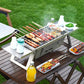 🔥Hot Sale 90% 0FF🔥Stainless Steel Folding Outdoor Barbecue