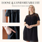 Women’s Stylish Solid Color Mini Dress