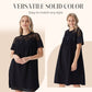 Women’s Stylish Solid Color Mini Dress