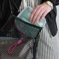 ✨ NEAT & CHIC ON THE GO! ✨ Portable Mesh Color-Block Organizer Bag 🧼 See-Through Mesh – Find Anything in Seconds! 🔍