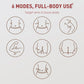 Multi-Mode Heat Massage Belt (90% OFF)