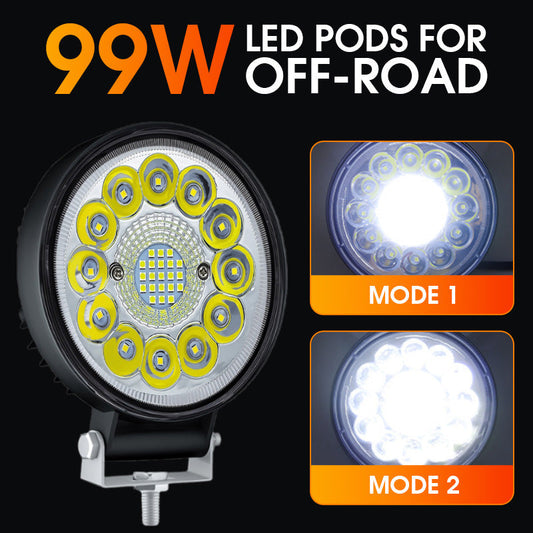 🔥While Supplies Last 90% OFF!🎉4-inch 99W LED Pod for Off-Road