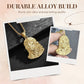 ✝️ BUY 1 GET 1 FREE! ✨ Jesus Head Pendant Necklace - Detailed Sculpture in Silver or Gold Tone (Chain Not Included) 🌟🙏