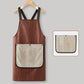 🔥90% OFF Sale!🔥Cross-Back Waterproof Apron with Detachable Hand Towel