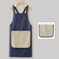 🔥90% OFF Sale!🔥Cross-Back Waterproof Apron with Detachable Hand Towel