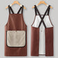🔥90% OFF Sale!🔥Cross-Back Waterproof Apron with Detachable Hand Towel