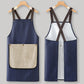 🔥90% OFF Sale!🔥Cross-Back Waterproof Apron with Detachable Hand Towel