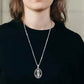 Retro Oval Goddess Necklace
