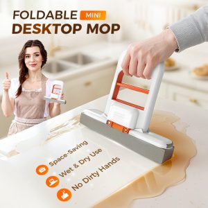 ๐ข ONLY TODAY ??Buy 1 And Get 1 Free ๏ฟฝ??Mini Mop SELF-WRINGING & portable