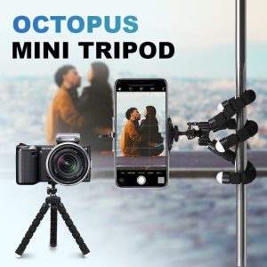 Octopus Mini Tripod The Ultimate Flexible Phone & Camera Stand for Travel & Vlogging! 🌍