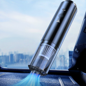 e???Portable Car Vacuum Cleaner a?? Powerful Suction for On-the-Go Cleaning